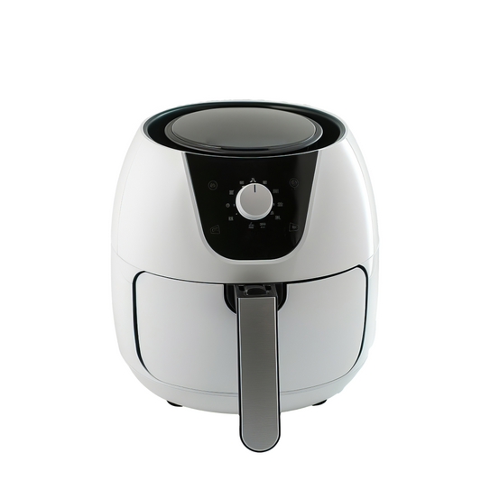 Close up on air fryer